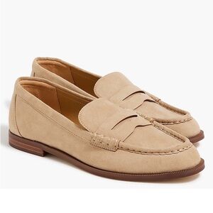 J. Crew Tan Suede Loafers